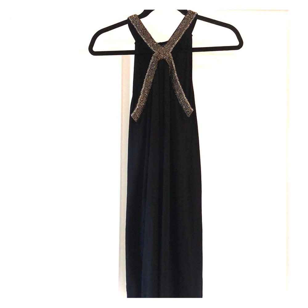 Beautiful Black Beaded Dress